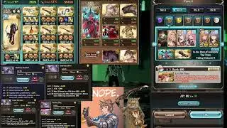 nm 200 with olivia and sarasa 150, 3 turns, 19 buttons 2 summons (1:20 cler eu ping)