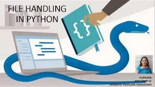 File handling - I  (creating, opening a file and file modes)
