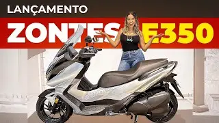 350E NOVA SCOOTER E 350 PREÇO, CORES, PAINEL COM CONECTIVIDADE MELHOR QUE XMAX? | LANÇAMENTO ZONTES