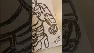 MRK-1 funko pop iron-man doodle, attempt #1