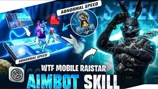 WTF MOBILE @RaiStar AIMBOT SKILL 📲 SETTINGS 🗿 HUD + SENSI + DPI 😱🔥 HARKER OR WOT ☠️ FREE FIRE