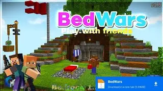 Minecraft best bedwars map for pocket edition players 1.21+ #minecraft #minecraftbedwar #minecraftpe