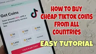How to Buy Cheap TikTok Coins in all Countries. VPN and Opera Browser.