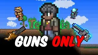 I Tried Beating Terraria With Just Guns... Here's How It Went