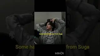 Habits I got from Suga...🔥🌚#shortsviral #bts #btsarmy #suga #yoongi #hobiedits #fypシ゚viral #kpop