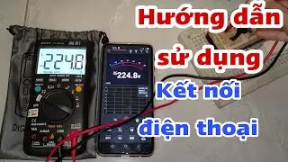 Đồng hồ đo điện ZoYi ZT-300AB | Kết nối Bluetooth với Điện thoại