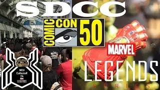 SDCC 2019 Hasbro Marvel Legends Display Booth & Exhibit Floor