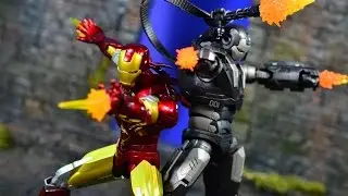 Bandai S.H. Figuarts Iron Man MK VI Renewal And Hall Of Armor Set Review