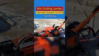 Mini Drilling Jumbo #miningmachinery #rockdrilling #mining