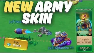 Lords Mobile - Unlocking my second Army Skin?!! How much it costs??