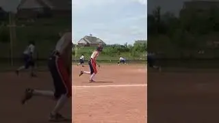 Katie playing ss