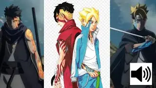 Karma seal sound effect🔊 | Boruto activates his karma first time