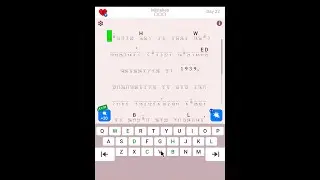 Master Cryptogram - Conquer the Daily Challenge | May 27, 2024 - Word Brain Puzzle