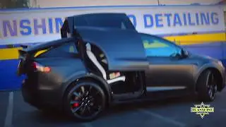 Tesla Model X Matte Wrap Full Car Xpel Stealth - Suntek PPF Matte