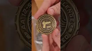 I MADE A CHALLENGE COIN! #AA12StepChallenge