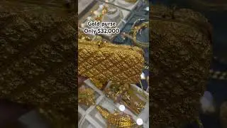 Real gold purse #goldjewellery #arabic #goldnecklaces #goldaccessories