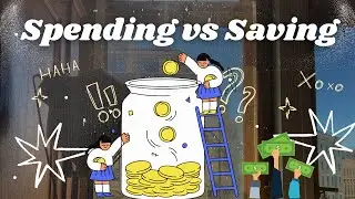 Spending vs Saving | Tiny Economists Teach Smart Money Choices for Kids
