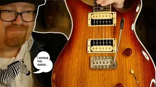 PRS против LP против Strat против Gretsch | Обзор и демонстрация PRS SE 24 Custom ZEBRAWOOD