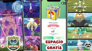 AREA SILVESTRE | 200 ESPACIO GRATIS | GRIMMSNARL GIGAMAX | DARKRAI, CRESSELIA OSCURO en POKEMON GO