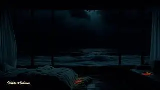 &ldquo;Sleeping by the Stormy Sea &bull; Dark Cozy Room with Heavy Rain Sounds&rdquo;
