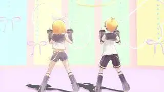 【鏡音リン・鏡音レン】『III』【MMD】