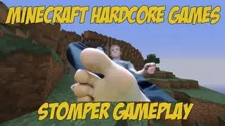 Minecraft Hardcore Games - Stomper Gameplay w/ Serilum & Domo