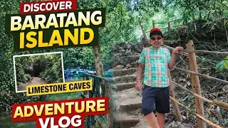 A Day in Baratang Island | Andaman Travel Vlog l Limestone Caves l Jarawa Tribes 😎 #vlog 