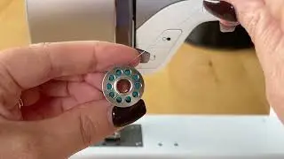 How to thread a Bernina B330 Sewing Machine.