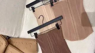 Kim Kardashian walks through SKIMS Power Mesh collection