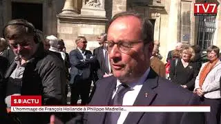 Bordeaux : l'hommage de Fran&ccedil;ois Hollande &agrave; Madrelle