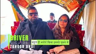 Kashmir 6 Days Package , Feedback by Chichlani for @travelmykashmir while Shikara Ride