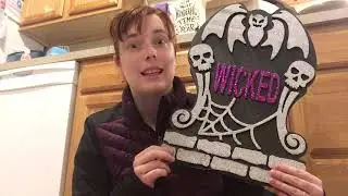 Upgrading Dollar Tree Tombstones CHEAP and EASY