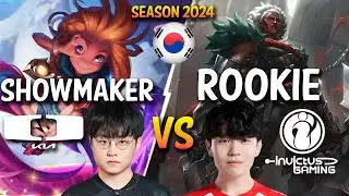 DK ShowMaker vs IG Rookie - ShowMaker ZOE vs Rookie AMBESSA Mid - Patch 25.S1.1 KR Ranked | lolrec