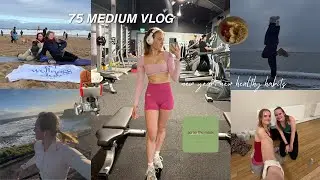 75 MEDIUM VLOG | my rules, workout routine, starting a BUSINESS, line dancing & healthy habits