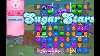 Candy Crush Saga Level 7083 (Sugar stars, No boosters, First Try)