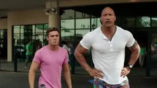 Chasing Bad Guys Scene - Baywatch 2017 1080p