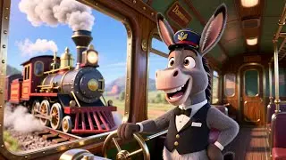 Donkey&rsquo;s Magic Learning Train 🚂🐴 | Fun Educational Video for Kids | Learn ABC, 123 & More