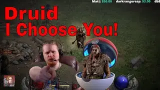 D2R Ladder Starter Character I Choose YOU! (Druid)