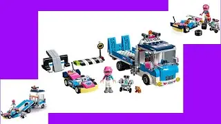 LEGO Friends Service & Care Truck 41348 Build/Review With Little Evie