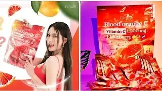 Blood Orange C Vitamin C 1000 mg Juice Review (Skin will be bright in 7 days and blemishes will b...
