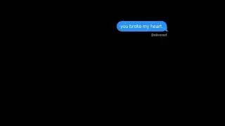 You broke my heart - instru