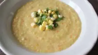 Sweet Corn Gazpacho