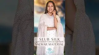 Slub Silk Salwar Material  | www.thetierradesigns.com | The Tierra Designs | Clothing Store #shorts