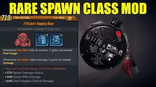 BL3 - LVL 72 - GOD ROLL - Raging Bear +37% Splash Dmg Radius + 44% Sniper Rifle Dmg + 64% Weapon Cri