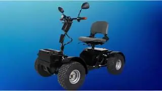 Green Transporter Cheeta Ninja All-Terrain Mobility Scooter [2023]