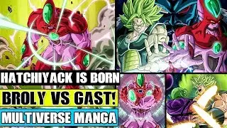 Dragon Ball Multiverse Chapters 58: Hatchiyack Is Born! Gast Vs Broly And Vegeta!