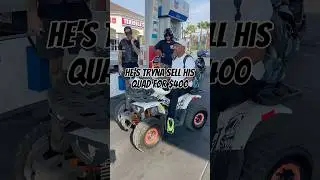 Is this quad worth $400 or $4000? 👀😂 #coleman #quad #bikelife