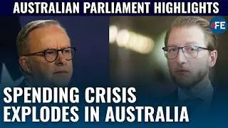 Australian Parliament Clash Over $57B Budget Shock | Gallagher Faces Tough Questions