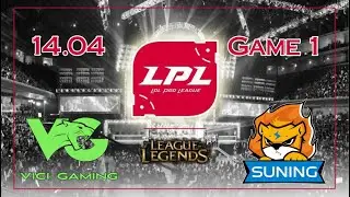 VG vs SN Highlights Game 1 LPL Spring 2020 [14.04.2020] Vici Gaming vs Suning Gaming