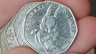 SQUIRREL! &pound;50 50p Coin Hunt #163 Book 3